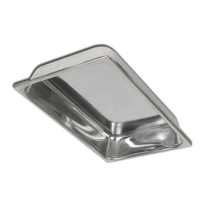 Plateaux médicaux en acier inoxydable allemand poli et réutilisables pour instruments chirurgicaux, certifiés CE, vente en gros - Product Image 2