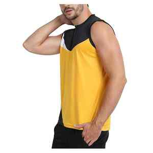 Débardeur tricoté décontracté et tendance pour homme, idéal pour le sport, la gym, comme sous-vêtement de base pour le printemps et l'été, nouvelle conception de style américain - Product Image 2