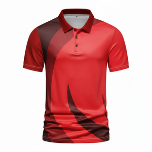Camiseta de Golf Personalizada de Alta Calidad, 240 g/m², Unisex, Manga Corta, Sólida, Transpirable, de Forro Polar para Hombre - Product Image 1