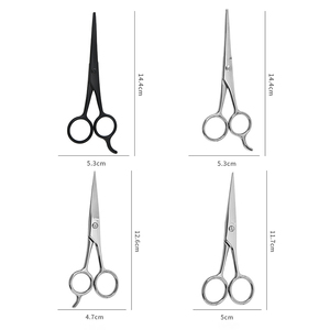 ชุดกรรไกรตัดผมมือขวาแบบมืออาชีพ ผลิตจากสแตนเลส ขนาด 5.5/6.0 นิ้ว สำหรับช่างทำผมในร้านเสริมสวย - Product Image 5