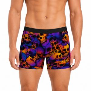 Wholesale Sublimation <b>Boxer</b> Briefs for Men Custom Printed Breathable Underwear with Flexible Waistband Manufacturer Supplier OEM - Product Image 1