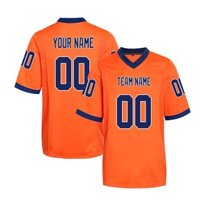 ผู้ผลิตเสื้ออเมริกันฟุตบอลขายส่ง ผ้าโพลีเอสเตอร์ตาข่าย สกรีนโลโก้ตามสั่ง ระบายอากาศได้ดี สำหรับทีมมืออาชีพ รับผลิตแบบ OEM ODM จำนวนมาก - Product Image 1
