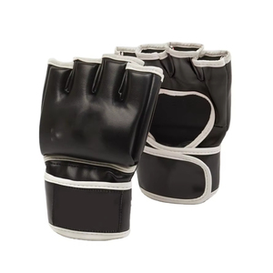 Wholesale Custom Made MMA <b>Gloves</b> <b>Leather</b> and PU Material <b>Fingerless</b> Fighting and Training New Premium Low MOQ MMA <b>Gloves</b> - Product Image 5