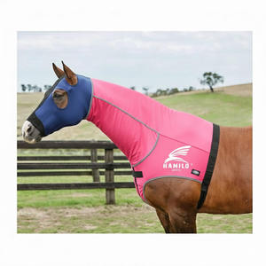 Masque anti-mouches pour chevaux 2026 : Meilleur design, protection confortable avec oreilles, respirant, élastique, et couvre-yeux en maille - Product Image 5