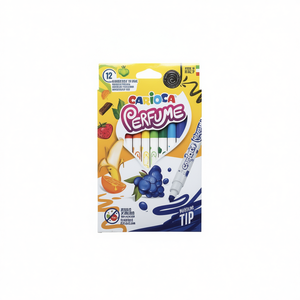 Pennarelli Acquerellabili Profumati Carioca 12 Colori con Punta Premium, Forniture Artistiche per Bambini - Product Image 2