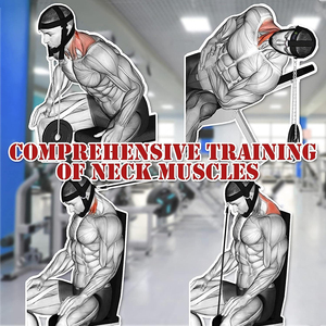Neck Builder Harness Men Women Gym <b>Strength</b> <b>Training</b> MMA Boxing Workout OEM Supplier - Product Image 2