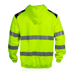 Veste de sécurité réfléchissante d'hiver en polyester de classe 3 à haute visibilité pour la construction et la sécurité - Product Image 4