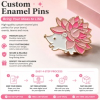 Badge promotionnel personnalisé en métal pour fabricant, épinglette anime en émail dur ou souple, badge en alliage de zinc sur mesure, cadeau souvenir