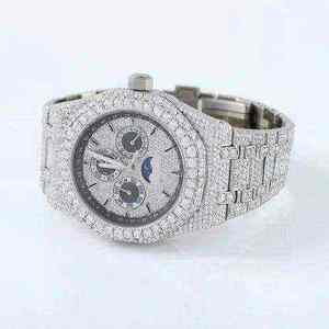 Reloj Mecánico Automático de Lujo con Moissanita, Alta Demanda, para Hombre y Mujer, Disponible al Mejor Precio - Product Image 2