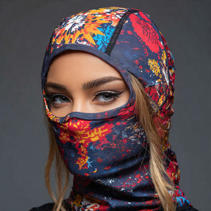Balaclava de haute qualité en polyester 100% avec sublimation, protection solaire, couvre-tête, masque intégral pour le cyclisme - Product Image 3