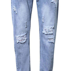 Pantalon en jean de course moto haute qualité avec protection en Kevlar, design personnalisé, coupe ample, streetwear homme - Product Image 3