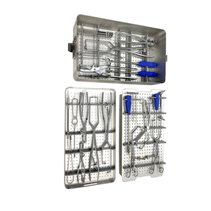 Ensemble d'instruments chirurgicaux orthopédiques manuels pour opérations de reconstruction avec plaques, certifié ISO13485 Classe I, mediva essnce - Product Image 2