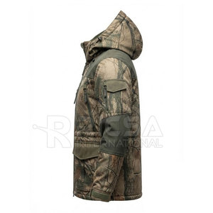 Veste de chasse d'hiver pour homme en polyester/nylon, imperméable, respirante, coupe-vent, légère et durable pour l'extérieur - Product Image 4