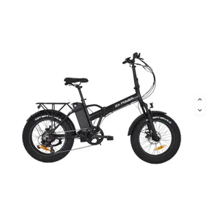NUEVA Bicicleta Eléctrica Plegable de 20 Pulgadas con Llantas Gruesas, Velocidad Máxima de 25 km/h, Motor Trasero sin Escobillas de 3 Velocidades, Cuadro de Aleación de Aluminio, Batería de Litio - Product Image 2
