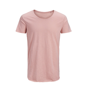 T-shirt classique pour homme à col rond, en coton de qualité supérieure, coupe athlétique confortable pour un usage quotidien - Product Image 1