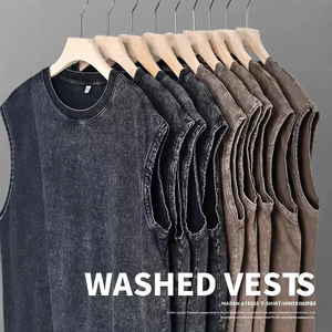 T-shirt sans manches Y2K vintage noir 100 % coton pour hommes et femmes, style hip-hop punk – Écologique, respirant, coupe ample, anti-plis - Product Image 6