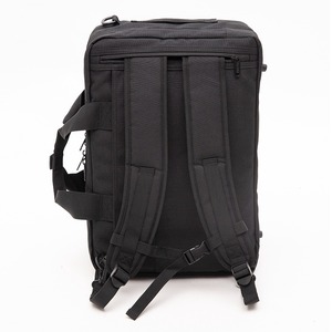 Black multi-compartment <b>laptop</b> bag briefcase anti-theft zipper business <b>backpack</b> - Product Image 5