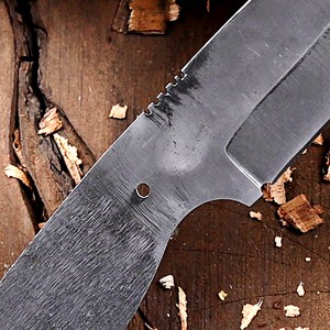 Couteau de chasse/camping/skinner à lame pleine en acier au carbone Nordic Forge, 8 pouces, personnalisable - Product Image 5