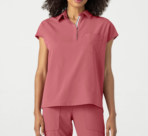 Fashionable Women's Medical Uniforms Stylish Nursing <b>Scrubs</b> <b>Sets</b> Hospital <b>Scrubs</b> Uniforms Breathable Two Piece <b>Set</b> - Product Image 6