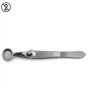 Pinzas Desmarres para Calázion, de un Solo Uso, Desechables, de Acero Inoxidable, Instrumento Quirúrgico Oftálmico, Herramienta para Cirugía de Párpados - Product Image 1