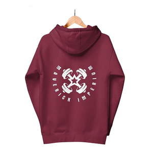 OEM Panneau d'impression en mousse 3D surdimensionné Sweat à capuche zippé de grande taille avec patch en chenille Sweat à capuche avec impression bouffante pour - Product Image 6