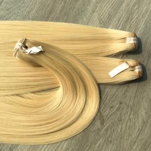 Vente en gros 100% Paquets de tissage de cheveux Remy vietnamiens Blonde Os Droite Super Qualité Haut de Gamme Cheveux Bruts au Prix - Product Image 3
