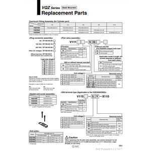 Piezas neumáticas del montaje de válvula piloto de SMC Pneumatics - Product Image 2