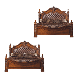 À VENDRE Ensemble de lit de luxe moderne de haute qualité, taille King Queen, pour chambre à coucher, en bois, pour usage hôtelier, cadre de lit personnalisable, vente en gros - Product Image 6