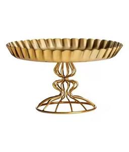 Elegante Soporte para Pasteles de Metal Hecho a Mano, Ecológico, para Exhibición de Postres y Cupcakes, Decoración Moderna para Mesa y Celebraciones - Product Image 5