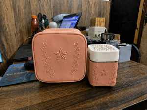 Most Popular Wooden Leather Cream <b>Ceramic</b> Incense Burner with Floral Pattern Aromatherapy <b>Diffuser</b> All Season Use - Product Image 4