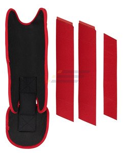 Protège-tibias de baseball pour attrapeur avec doubles sangles élastiques – Protège-jambes pour joueurs de baseball - Product Image 6