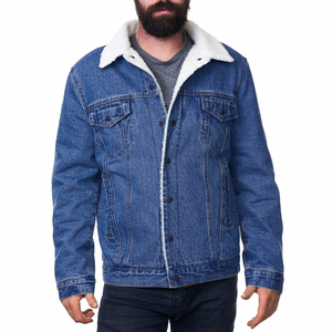 Blouson en jean pour homme, nouveau design, fermeture boutonnée, respirant, hiver, broderie légère, motif unique, vente en gros - Product Image 3