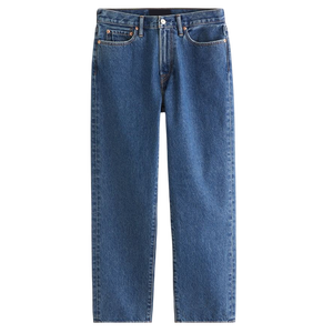 Jeans Azules Clásicos de Corte Recto para Hombre, Fabricante OEM con Diseño Personalizado, Etiqueta Privada y Opciones de Empaque, Proveedor al por Mayor - Product Image 2