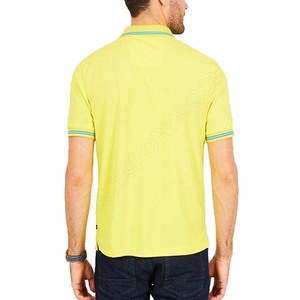 Camisetas de Polo de Golf para Hombre, de Poliéster, de Secado Rápido, Elásticas en Cuatro Direcciones, Transpirables, Antibacterianas, de Talla Grande, con Logotipo Personalizable OEM, en Oferta - Product Image 6