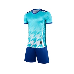 Ensemble de maillots et shorts de football personnalisés pour hommes, impression graphique, uniforme d'équipe de football, vente en gros - Product Image 5