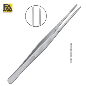 Pinzas Quirúrgicas Rectas con Puntas Dentadas para Uso Médico, Precio al por Mayor, Último Modelo, Instrumentos de Venta Caliente - Product Image 1