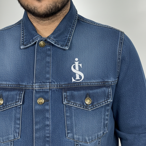 Casual Lightweight Denim Jackets <b>Stand</b> Collar Stylish Winter Breathable Pocket Plus Size Autumn Cheap Price Denim Jacket for man - Product Image 3