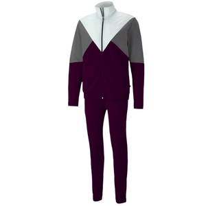 Ensemble de survêtement en molleton technique color block personnalisé de haute qualité pour hommes, style décontracté pour l'automne, marque privée - Product Image 4