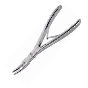Instrumento Quirúrgico Ortopédico Curvo, Pinzas de Hueso Beyer de Doble Acción, Herramienta Duradera para Corte Preciso de Hueso, Acero Inoxidable, Manual - Product Image 4