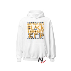 Sudadera con Capucha de Forro Polar para Invierno, Estilo Pullover, Ropa Griega, Colección Sorority, Sigma Rho Pi, Universidad Colegial, Logotipo Personalizado - Product Image 1