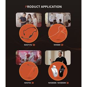 Microphone serre-tête avec écouteur, bras articulé réglable, conception exclusive pour la parole - Product Image 6