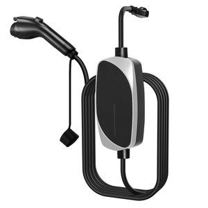 Caricatore Portatile per Veicoli Elettrici Livello 1 e 2, Cavo di Ricarica da 25 Piedi, Spina NEMA 6-20P da 16 Amp, Interfaccia Tipo 2 120V 240V Diretta - Product Image 6