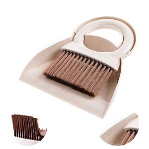 Mini pelle à poussière Supdi avec brosse, outil de nettoyage multifonctionnel pour ordinateurs portables, claviers, tables à manger, sièges de voiture, tapis, pelle à poussière en plastique - Product Image 2