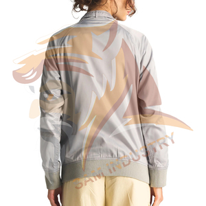 Unique Style <b>Women</b> Satin <b>Jacket</b> Wholesale Rate Customized Logo Streetwear Casual <b>Women</b> Satin <b>Jackets</b> For Sale - Product Image 2