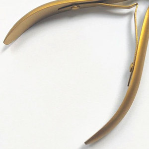 Stainless Steel Golden Hair <b>Extensions</b> Tool Micro Link And <b>Beads</b> Plier For Seamless Hair <b>Extension</b> Application - Product Image 2
