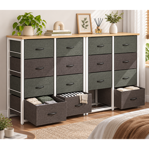 Mueble Moderno con Cajones de Tela y 8 Compartimentos, Línea de Producción de Muebles - Product Image 4