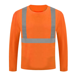 Camiseta de Seguridad de Alta Visibilidad Verde Lima con Franjas Reflectantes, Logotipo Personalizado, Uso Diurno y Nocturno - Product Image 2