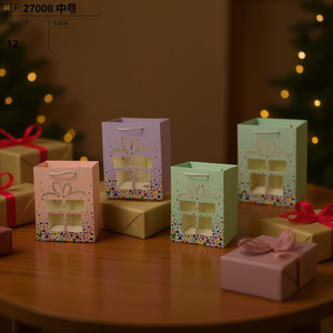 Confezione da 12 Sacchetti Regalo in Carta Promozionale, Ideale per Regali e Pacchetti Omaggio - Product Image 3