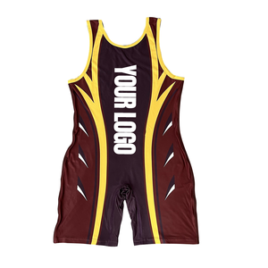 OEM/ODM Bulk Custom Design Unisex <b>Wrestling</b> <b>Singlet</b> with Stretch Fabric for Gym Training-Quick Dry Lightweight - Product Image 3