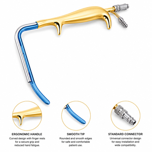 Écarteur mammaire en fibre optique Tebbetts Premium pour augmentation mammaire avec lumière LED Ferreira – Certifié CE - Product Image 1